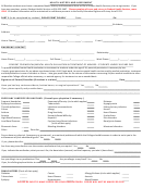Resident Student Health History And Assessment Form