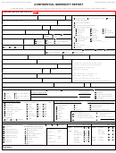 Form Cdph 110a - Confidential Morbidity Report