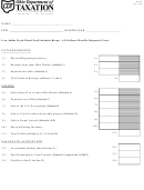 Form Mf-2b - Low Sulfur Dyed Diesel Fuel Schedule Recap Printable pdf
