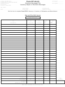 Form Bt-22-(2) Alcoholic Beverages Tax Inventory Report Of Alcoholic Beverages
