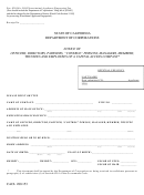 Form Cacl 280.153 Notice Of Officers, Directors, Partners, 