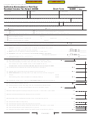 Fillable Form 540nr - California Nonresident Or Part-Year Resident Income Tax Return - 2006 Printable pdf