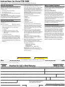 California Form 3588 (e-file) - Voucher For Llc E-filed Returns - 2006