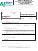 Pharmacy Benefit Exception Request Form - Neighborhood Health Plan Of Ri