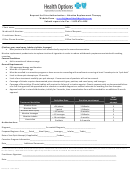 Request For Prior Authorization Form - Highmark Blue Cross Blue Shield Delaware - Health Options