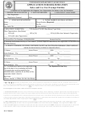 Form Rv-f1306901 Application For Registration Sales And Use Tax Exempt Entities