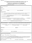 Kba Form 3 Kentucky Certificate Of Attendance
