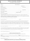 Service Learning Agreement Form - Chicago Public Schools