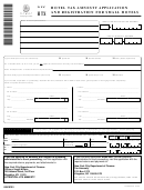 Form Ht-aa03 Hotel Tax Amnesty Application And Registration For Small Hotels