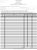 Form Ct-25 Schedule C - Sales And Transfers Of Unstamped Cigarettes Outside Of Connecticut