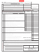 Form Sd 100x - Amended School District Income Tax Return - Ohio