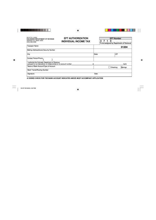 Form 104 Ep - Individual Income Tax Printable pdf