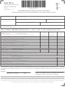 Form 501 X Amended Georgia Fiduciary Income Tax Return