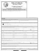 Form Llc-12r Statement Of Information (limited Liability Company) - 2006