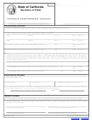Form Lp-1a - Certificate Of Limited Partnership - Conversion