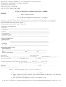Garbage Feeding License Application Form - Rhode Island Department Of Environmental Management