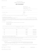 Form Ac 934-p - Next Of Kin Affidavit Form - New York Bureau Of State Payroll Services