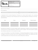 Form R-9008 - Certification Of Payment Of Oil Spill Oontigency Fee