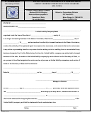 Form 814 - Application For Withdrawal Of A Foreign Limited 1997