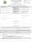 Form Drc 20 - Application For Industrial Radiography Certification - Louisiana Department Of Environmental Quality