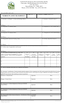 Form Rpd-37 - Norm Waste Manifest - Louisiana Department Of Environmental Quality Printable pdf