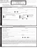 Fillable Proof Of Claim Form Printable pdf