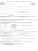 Order/notice To Withhold Income For Child Support Form