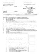 Court Appointed Attorney Application Form