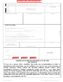 Form Clk/ct. 033 - Subpoena For Trial (a) For Issuance By Clerk