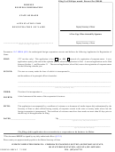 Form Mbca-2 - Application For Registration Of Name - (foreign Business Corporation)