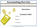 Accounting Business Flyer Templates