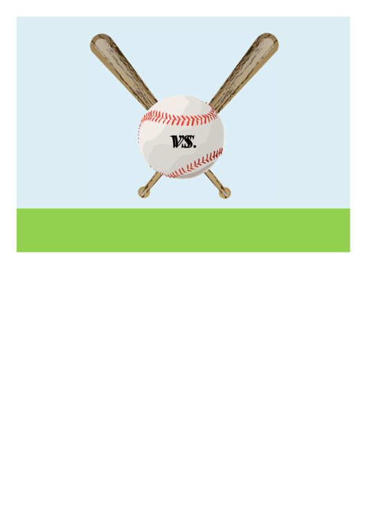 Baseball Flyer Template Printable pdf
