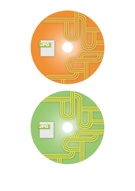 Orange Green Jpg Backups Cd-Dvd Labels Printable pdf