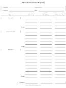Three Year Income Report Template