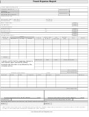 Travel Expense Report Template