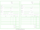 Flower Delivery Receipt Template