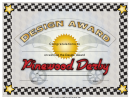 Design Award Certificate Template