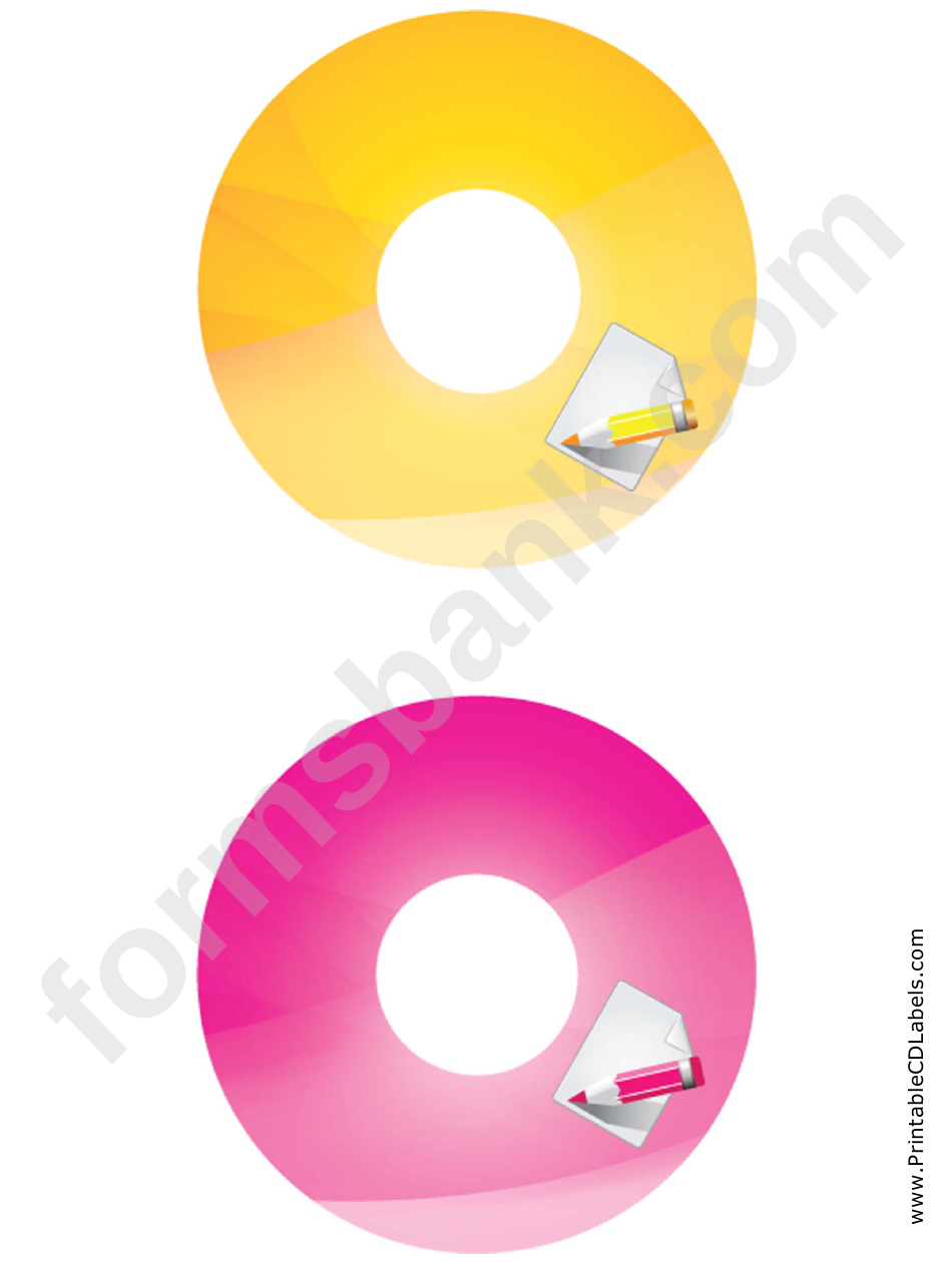 Cd Label Template printable pdf download