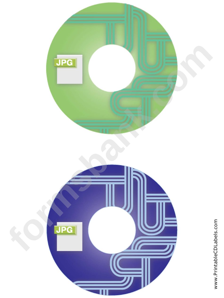 Cd Label Template printable pdf download