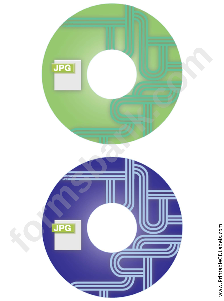 Cd Label Template printable pdf download