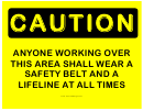 Caution Wear Safety Gear