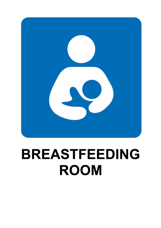 Breastfeeding Room Printable pdf
