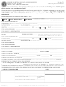 Form Mo 580-0641 - Application For A Vital Record
