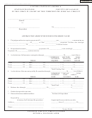 Affidavit Of Amount Due In Rule To Show Cause Form