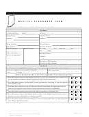 Medical Clearance Form - Indiana Health Coverage Programs