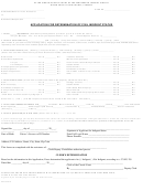 Application For Determination Of Civil Indigent Status - St. Lucie County, Florida