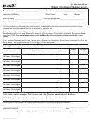 Metlife Change Of Beneficiary/spousal Consent Form Printable pdf