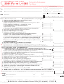 Form Il-1065 - Partnership Replacement Tax Return - 2001 Printable pdf