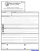Form Llc-4/8 - Limited Liability Company Short Form Certificate Of Cancellation