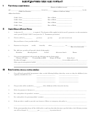 Parent-provider Child Care Contract Form